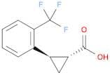 rel-(1R,2R)-2-(2-(Trifluoromethyl)phenyl)cyclopropane-1-carboxylic acid