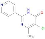 5-Chloro-6-methyl-2-(pyridin-4-yl)pyrimidin-4-ol