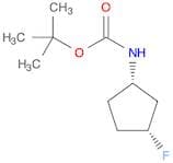 TERT-BUTYL N-[(1S,3R)-REL-3-FLUOROCYCLOPENTYL]CARBAMATE