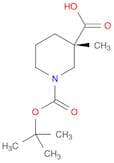 (3S)-1-[(tert-Butoxy)carbonyl]-3-methylpiperidine-3-carboxylic acid