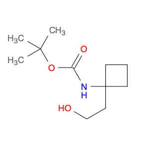 tert-butyl N-[1-(2-hydroxyethyl)cyclobutyl]carbamate
