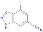 1H-​Indazole-​6-​carbonitrile, 4-​fluoro-