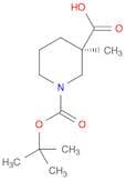 (3R)-1-[(tert-Butoxy)carbonyl]-3-methylpiperidine-3-carboxylic acid