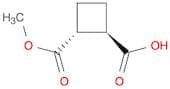 trans-2-(methoxycarbonyl)cyclobutane-1-carboxylic acid