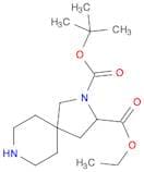 2-(tert-Butyl) 3-ethyl 2,8-diazaspiro[4.5]decane-2,3-dicarboxylate