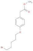 Methyl 2-(4-((5-bromopentyl)oxy)phenyl)acetate