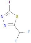 2-(Difluoromethyl)-5-iodo-1,3,4-thiadiazole