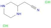 2-(Piperazin-2-yl)acetonitrile dihydrochloride