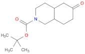 tert-Butyl 6-oxodecahydroisoquinoline-2-carboxylate
