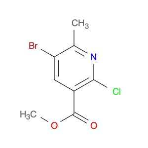 5-Bromo-2-chloro-6-methyl-nicotinic acid methyl ester