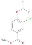 3-Chloro-4-(difluoromethoxy)benzoicAcidMethylEster