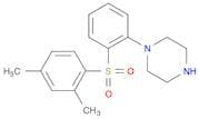 1-[2-(2,4-dimethylbenzenesulfonyl)phenyl]piperazine