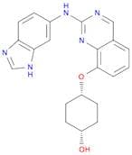 cis-4-[[2-(1H-Benzimidazol-6-ylamino)-8-quinazolinyl]oxy]-cyclohexanol