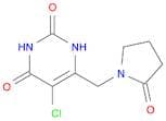5-Chloro-6-[(2-oxo-1-pyrrolidinyl)methyl]-2,4(1H,3H)-pyrimidinedione