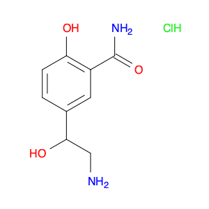 5-(2-Amino-1-hydroxyethyl)-2-hydroxy-benzamideHydrochloride