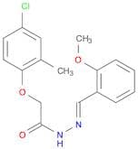 2-(4-Chloro-2-methylphenoxy)-N'-(2-methoxybenzylidene)acetohydrazide