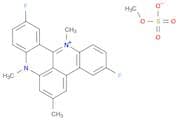 3,11-Difluoro-6,8,13-trimethyl-8H-quino[4,3,2-kl]acridiniumMethylSulfate