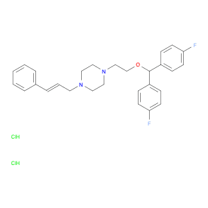 1-[2-[Bis(4-fluorophenyl)methoxy]ethyl]-4-(3-phenyl-2-propenyl)piperazine dihydrochloride