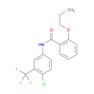 N-[4-Chloro-3-(trifluoromethyl)phenyl]-2-propoxybenzamide