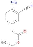 Ethyl 2-(4-amino-3-cyanophenyl)acetate