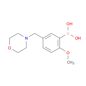 (2-Methoxy-5-(morpholinomethyl)phenyl)boronic acid