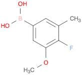 (4-Fluoro-3-methoxy-5-methylphenyl)boronic acid
