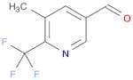 3-Methyl-2-(trifluoromethyl)pyridine-5-carbaldehyde