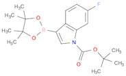 Tert-Butyl 6-Fluoro-3-(4,4,5,5-Tetramethyl-1,3,2-Dioxaborolan-2-Yl)-1H-Indole-1-Carboxylate
