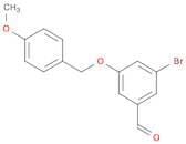 3-bromo-5-((4-methoxybenzyl)oxy)benzaldehyde
