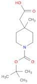 2-(1-(tert-Butoxycarbonyl)-4-methylpiperidin-4-yl)acetic acid
