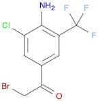 1-[4-Amino-3-chloro-5-(trifluoromethyl)phenyl]-2-bromo-ethanone