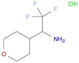 2,2,2-Trifluoro-1-(oxan-4-yl)ethan-1-amine hydrochloride