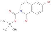 2(1H)​-​Isoquinolinecarboxyl​ic acid, 6-​bromo-​3,​4-​dihydro-​1-​oxo-​, 1,​1-​dimethylethyl ester