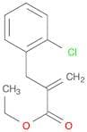 Benzenepropanoic acid, 2-chloro-a-methylene-, ethyl ester