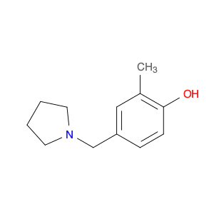 2-methyl-4-[(pyrrolidin-1-yl)methyl]phenol