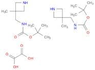 tert-butyl n-[(3-methylazetidin-3-yl)methyl]carbamate hemioxalate