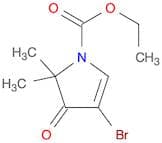 Ethyl 4-bromo-2,2-dimethyl-3-oxo-2,3-dihydro-1H-pyrrole-1-carboxylate
