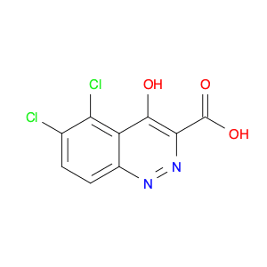 5,6-Dichloro-4-oxo-1,4-dihydrocinnoline-3-carboxylic acid