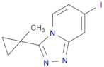 7-Iodo-3-(1-methylcyclopropyl)-[1,2,4]triazolo[4,3-a]pyridine