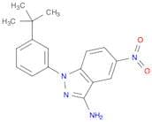 1-(3-(tert-Butyl)phenyl)-5-nitro-1H-indazol-3-amine