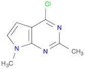 4-chloro-2,7-diMethyl-7H-pyrrolo[2,3-d]pyriMidine