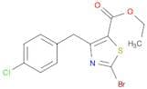 Ethyl 2-bromo-4-(4-chlorobenzyl)thiazole-5-carboxylate