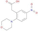 (2-Morpholin-4-yl-5-nitro-phenyl)-acetic acid