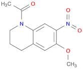 1-(6-Methoxy-7-nitro-3,4-dihydroquinolin-1(2H)-yl)ethanone