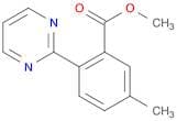 Methyl 5-methyl-2-(pyrimidin-2-yl)benzoate