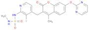 3-[[2-[(Methylaminosulfonyl)amino]-3-fluoropyridin-4-yl]methyl]-4-methyl-7-[(pyrimidin-2-yl)oxy]-2…