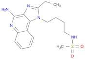 N-[4-(4-Amino-2-ethyl-1H-imidazo[4,5-c]quinolin-1-yl)butyl]-methylesulfonamide