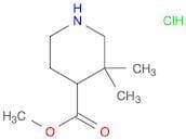 methyl 3,3-dimethylpiperidine-4-carboxylate hcl