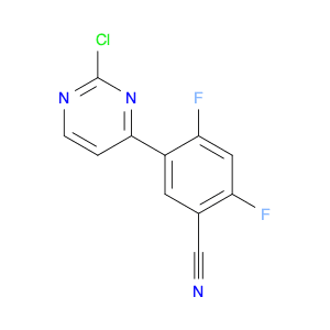 5-(2-chloropyrimidin-4-yl)-2,4-difluorobenzonitrile