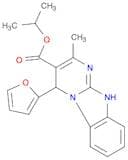Isopropyl 4-(furan-2-yl)-2-methyl-4,10-dihydrobenzo[4,5]imidazo[1,2-a]pyrimidine-3-carboxylate
